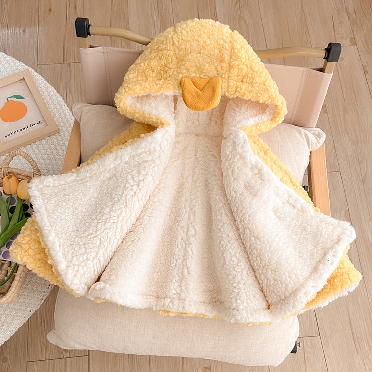Cozy Baby Cloak – Soft Adorable Romper for Newborns, Infants & Toddlers
