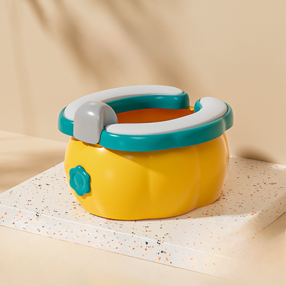 3-in-1 Kids Potty Training Seat – Portable Toddler Toilet with Back Support, Soft Cushion & Detachable Lid