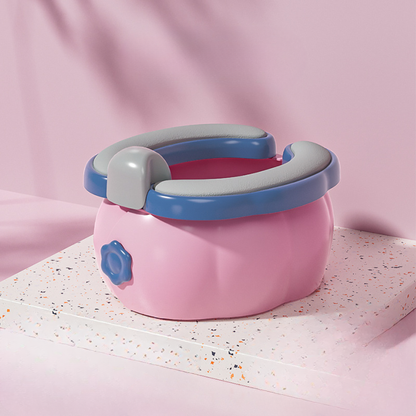 3-in-1 Kids Potty Training Seat – Portable Toddler Toilet with Back Support, Soft Cushion & Detachable Lid