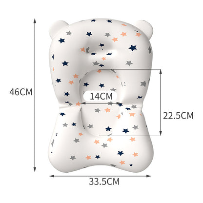 Baby Bath Support Cushion – Soft Floating Newborn Bath Pad with Head & Body Support