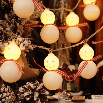 Santa Lighting Led Small Light String Lights Christmas Lights Iron Christmas Decorative Lights Christmas Tree Led Lights String