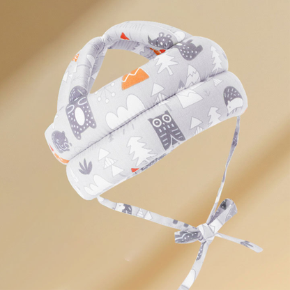 Baby Head Protection Helmet – Pure Cotton Breathable Toddler Safety Hat for Crawling, Walking & Play