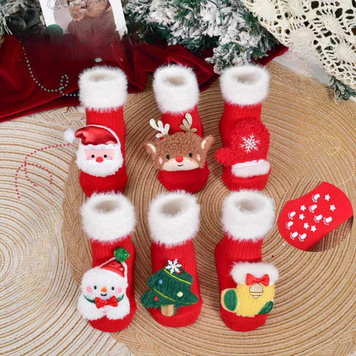 3D Animal Baby Socks – Cute Non-Slip Socks for Newborns & Toddlers