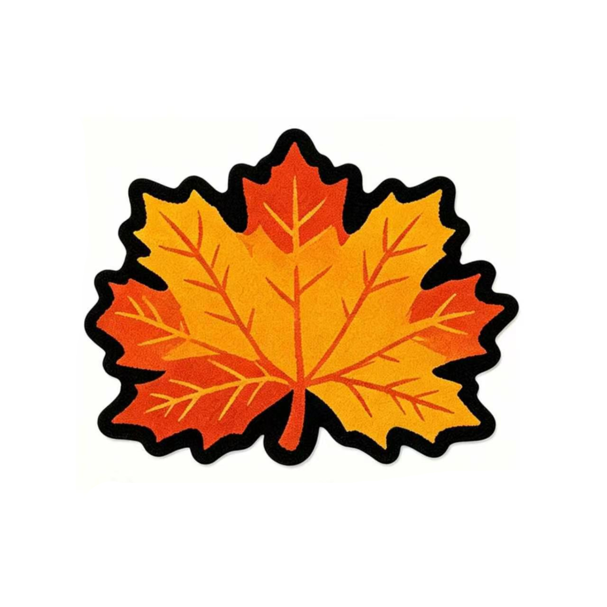 Halloween Alien-Shaped Faux Cashmere Floor Mat, Soft and Skin-Friendly, Decorative Foot Mat for Living Room and Bedroom