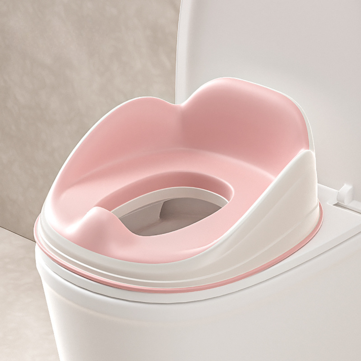 Toddler Potty Training Seat with Step Stool – Soft Cushioned Toilet Seat, Splash Guard & Non-Slip Kids Bathroom Set