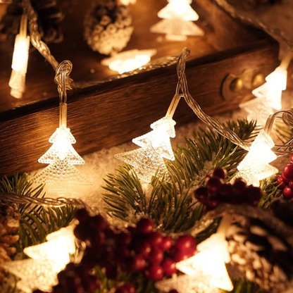 Santa Lighting Led Small Light String Lights Christmas Lights Iron Christmas Decorative Lights Christmas Tree Led Lights String
