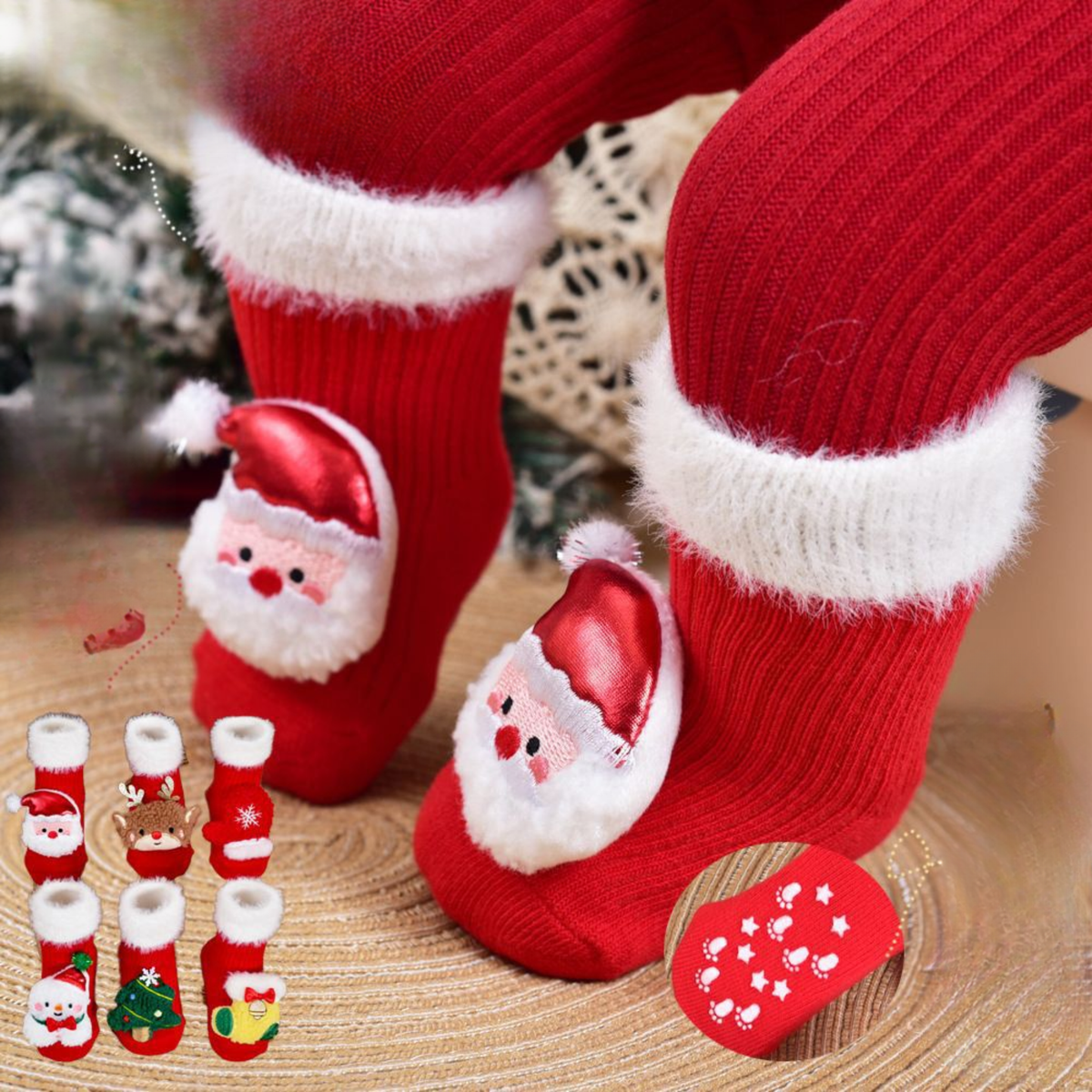 3D Animal Baby Socks – Cute Non-Slip Socks for Newborns & Toddlers