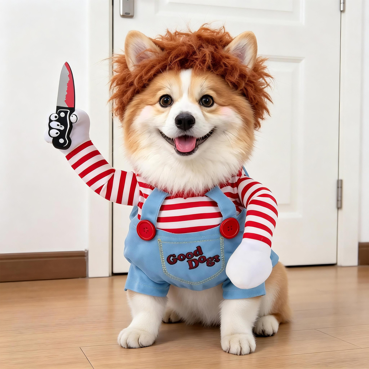 Pet Clothes, Funny Dagger Transformation Costumes, Halloween Pet Supplies, Dog Clothes for Autumn and Winter