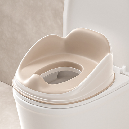 Toddler Potty Training Seat with Step Stool – Soft Cushioned Toilet Seat, Splash Guard & Non-Slip Kids Bathroom Set