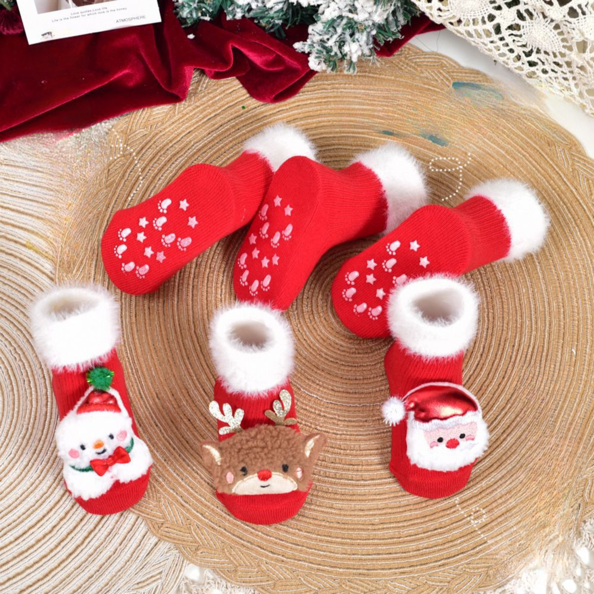 3D Animal Baby Socks – Cute Non-Slip Socks for Newborns & Toddlers