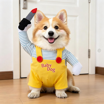 Pet Clothes, Funny Dagger Transformation Costumes, Halloween Pet Supplies, Dog Clothes for Autumn and Winter