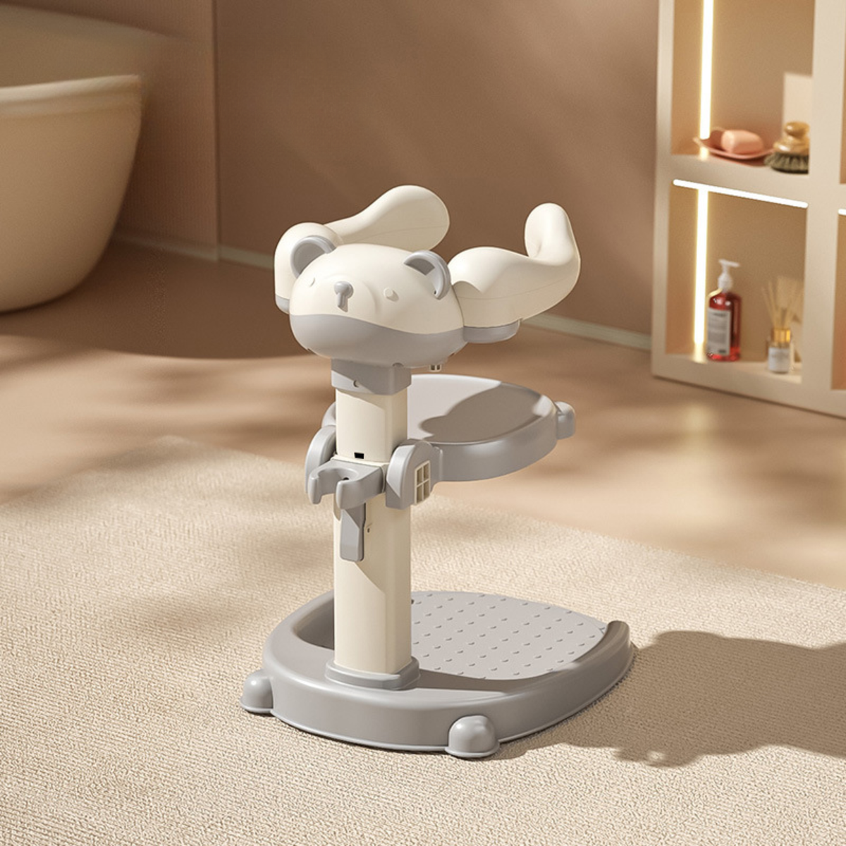 Adjustable Baby Standing & Sitting Support Seat – 2-in-1 Growing Toddler Helper
