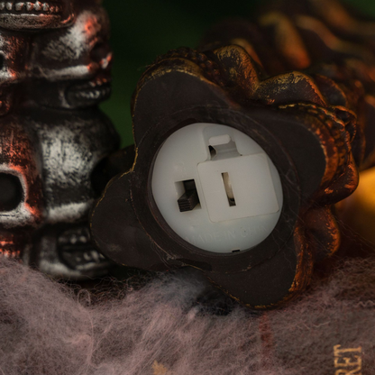 Halloween Decorations, Skull Piles, Candle Lights, Ghost Festival Pumpkin Lanterns, Party Horror Atmosphere Decorations, Props and Ornaments