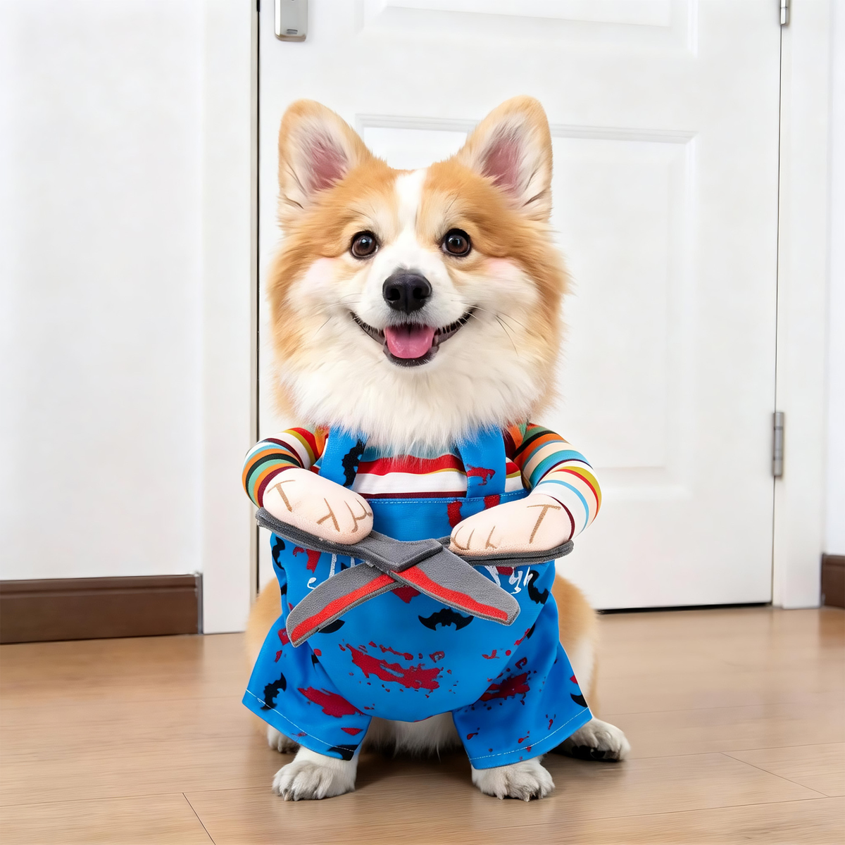 Pet Clothes, Funny Dagger Transformation Costumes, Halloween Pet Supplies, Dog Clothes for Autumn and Winter