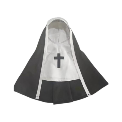 Pet Clothes Halloween Funny and Quirky Dog Transformation Costumes Halloween Nun Costumes Custom Pet Apparel