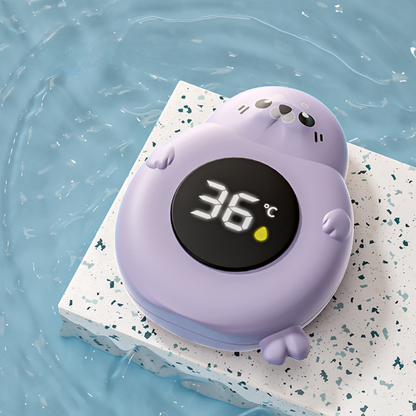 Baby Bath Thermometer – Digital Floating Water Temperature Monitor with 3-Color Alert