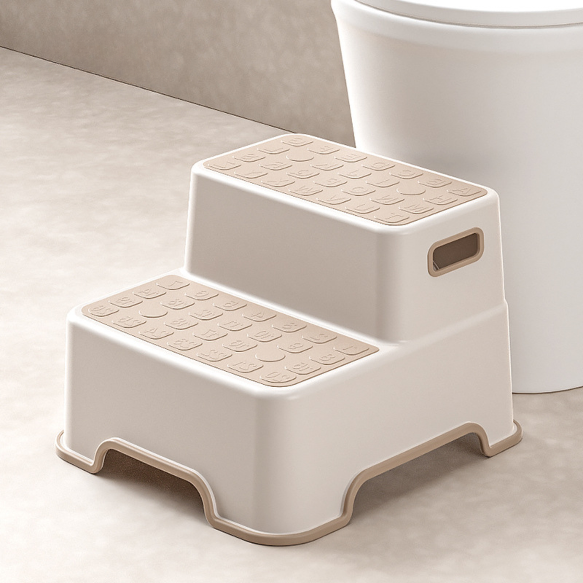 Toddler Potty Training Seat with Step Stool – Soft Cushioned Toilet Seat, Splash Guard & Non-Slip Kids Bathroom Set