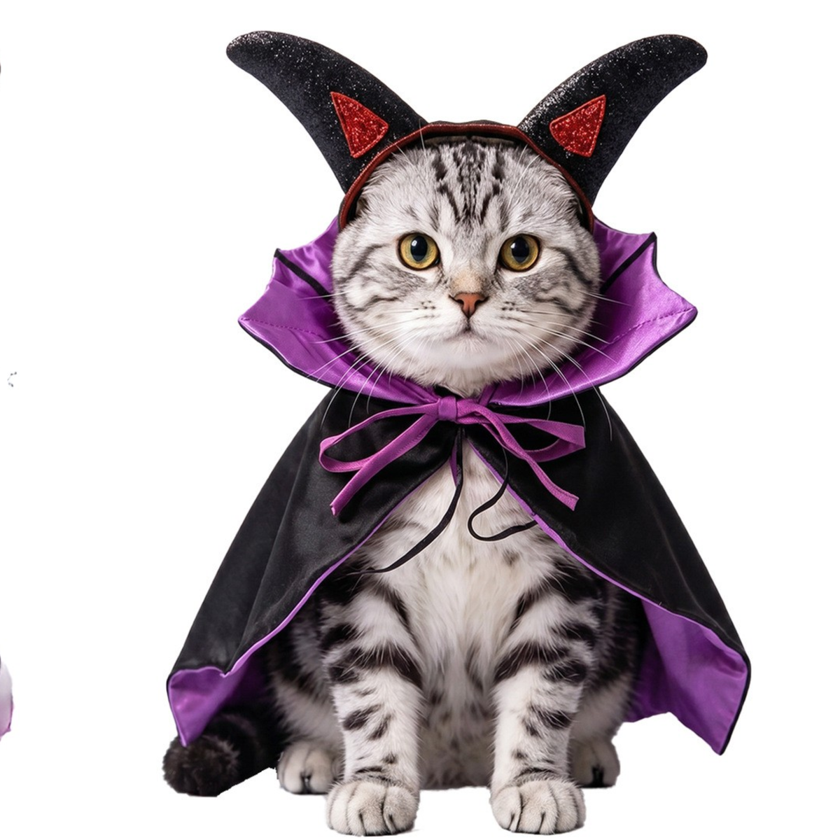 Halloween Pet Costumes Cat Pumpkin Cape Wizard Hat Set Dog Pet Supplies