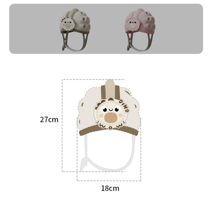 Baby Protective Safety Helmet – Lightweight Breathable Toddler Head Protection Hat for Crawling & Walking