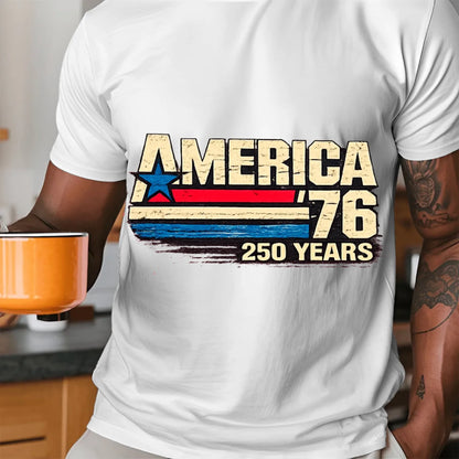 Retro America '76 250 Years Vintage T-Shirt- TSP250A022