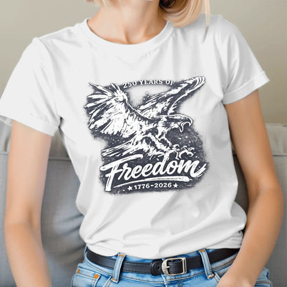 250 Years of Freedom Vintage Eagle T-Shirt - TSP250A024