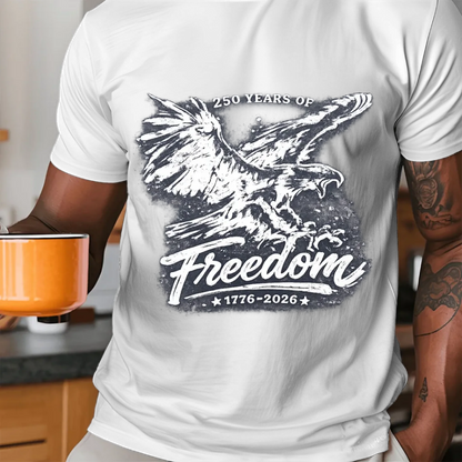 250 Years of Freedom Vintage Eagle T-Shirt - TSP250A024