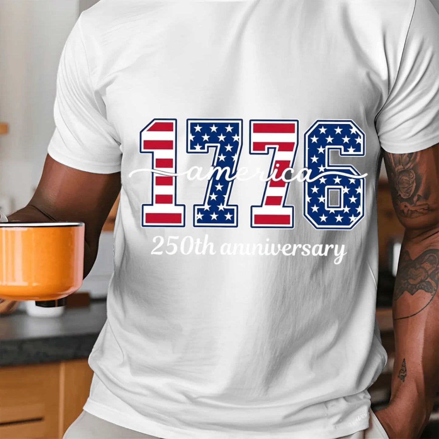 Vintage 1776 America 250th Anniversary T-Shirt - TSP250A052