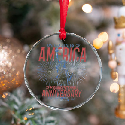 United States of America Semiquincentennial Anniversary Ornament - SKU016