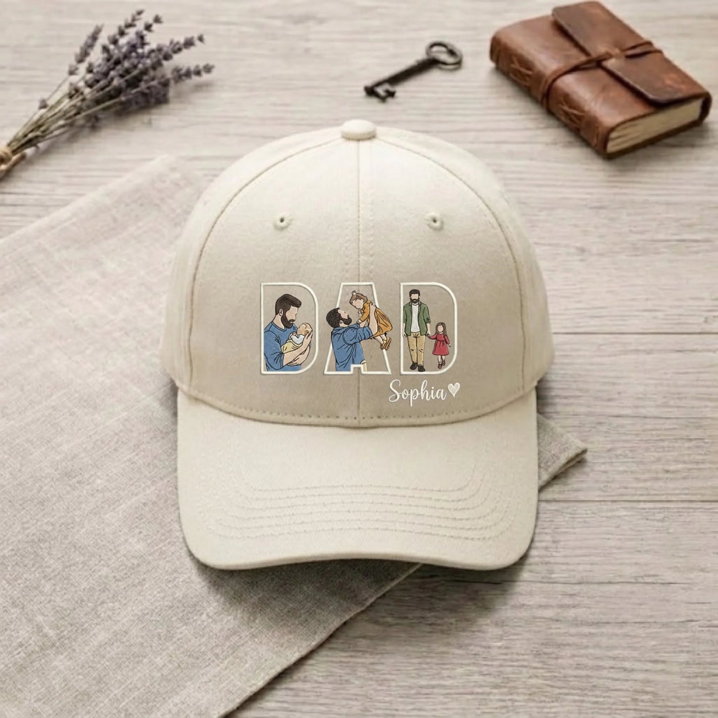 CUSTOM DENIM BASEBALL CAP