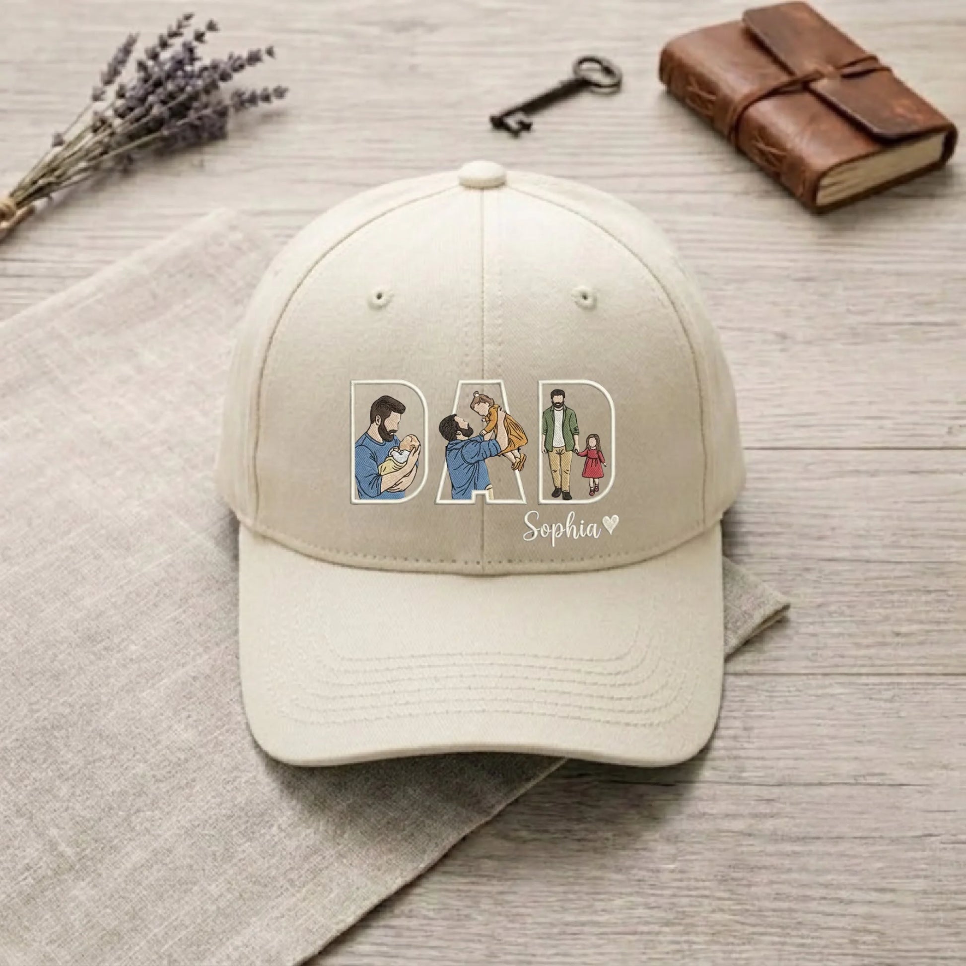 CUSTOM DENIM BASEBALL CAP