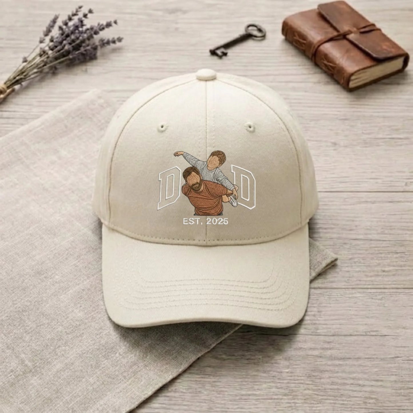 CUSTOM DENIM BASEBALL CAP