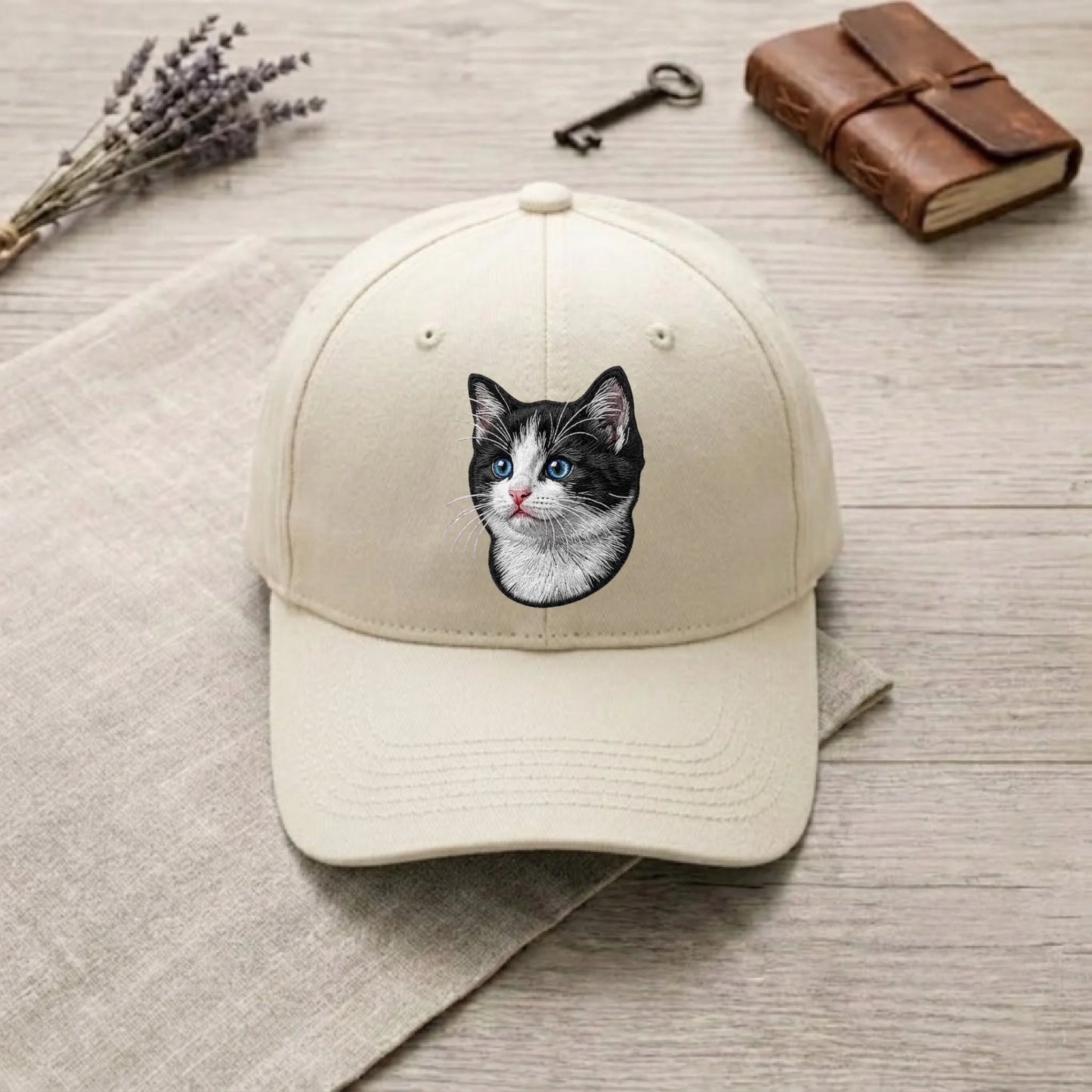 CUSTOM DENIM BASEBALL CAP