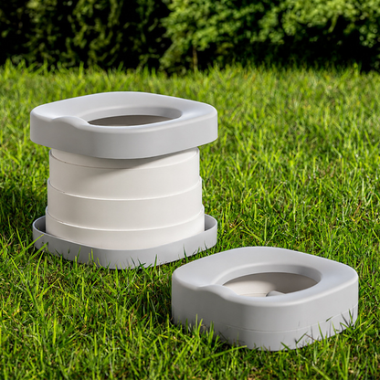 Portable Folding Potty for Kids – Collapsible Toddler Travel Toilet, Compact Potty Training Seat for Home & Travel