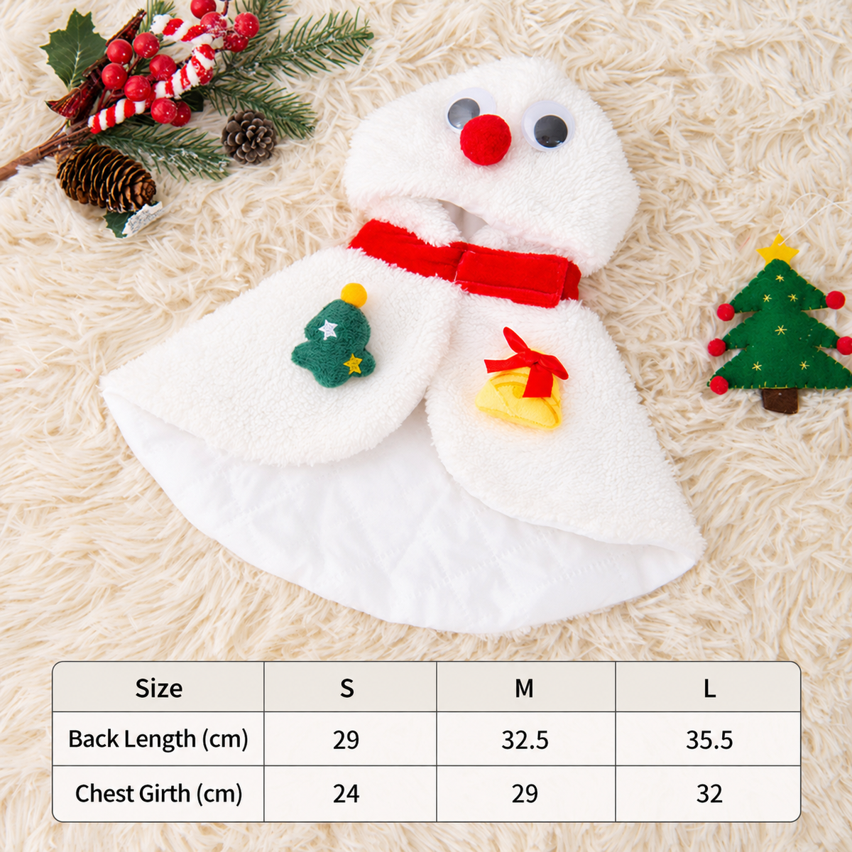 Pet Christmas Cape Suit Dog Clothes Autumn Transformation Dress Cat Pet Clothes
