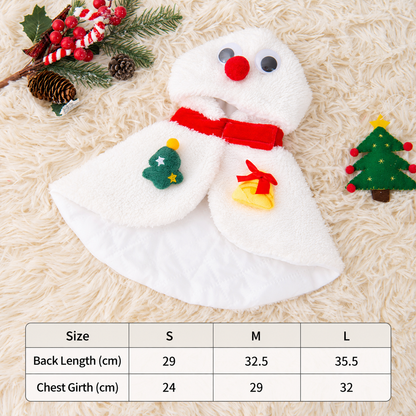 Pet Christmas Cape Suit Dog Clothes Autumn Transformation Dress Cat Pet Clothes