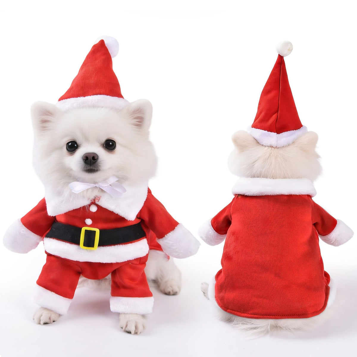 Pet Christmas Clothes Dog Teddy Autumn Winter Cape Cat Cape Clothes Birthday Party Decoration Costume Dog