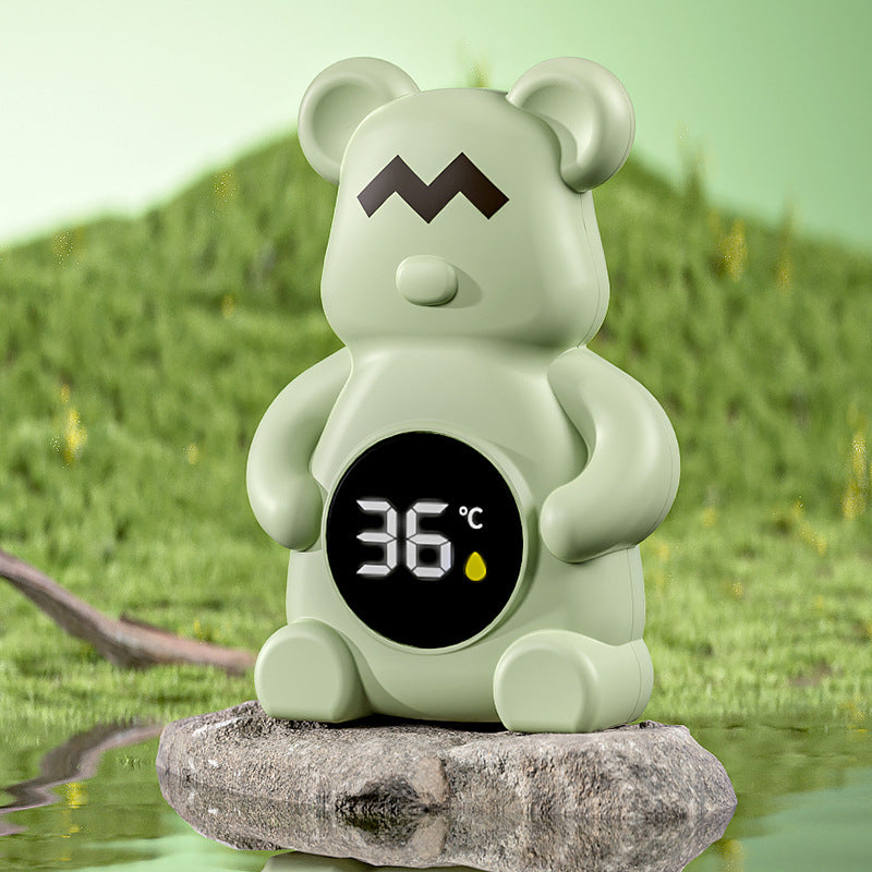 Baby Bath Thermometer – Digital Floating Water Temperature Monitor with 3-Color Alert