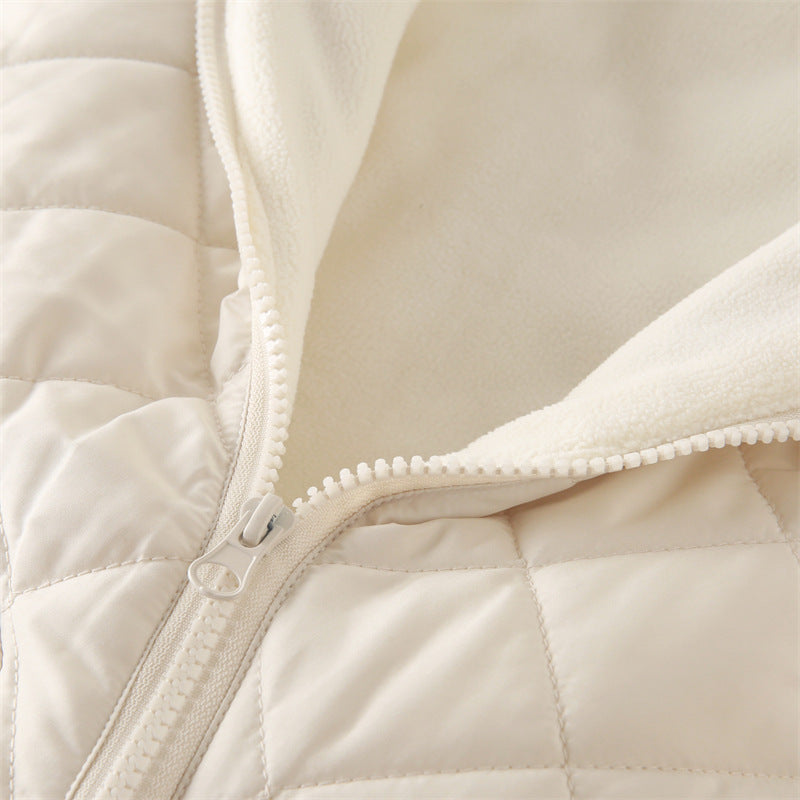 Warm Baby Fleece Romper – Cute Hooded Jumpsuit for Newborns & Growing Toddlers
