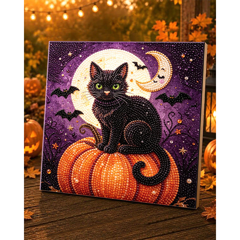 Pearl Painting Handmade DIY Diamond Painting Full Diamond Independence Day Halloween Pearl Decorative Painting
