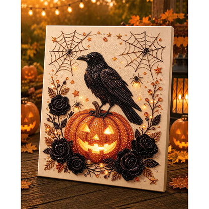 Pearl Painting Handmade DIY Diamond Painting Full Diamond Independence Day Halloween Pearl Decorative Painting