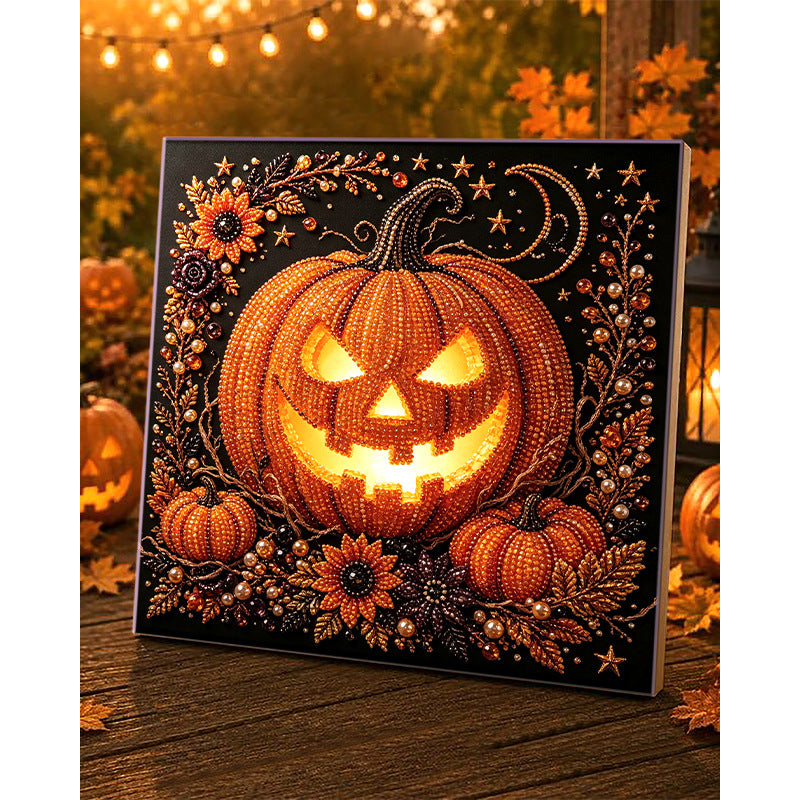 Pearl Painting Handmade DIY Diamond Painting Full Diamond Independence Day Halloween Pearl Decorative Painting