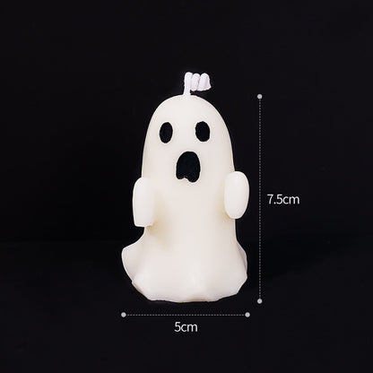 Halloween Ghost Scented Candles, Atmospheric Souvenirs, Holiday Gift Decorations, Smokeless Fragrance Candles