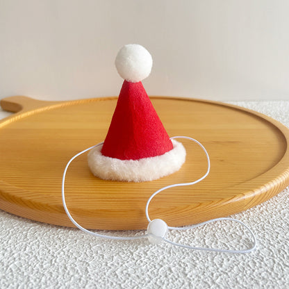 Pet Christmas Hats for Cats and Dogs, Headgear and Woolen Accessories