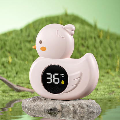 Baby Bath Thermometer – Digital Floating Water Temperature Monitor with 3-Color Alert