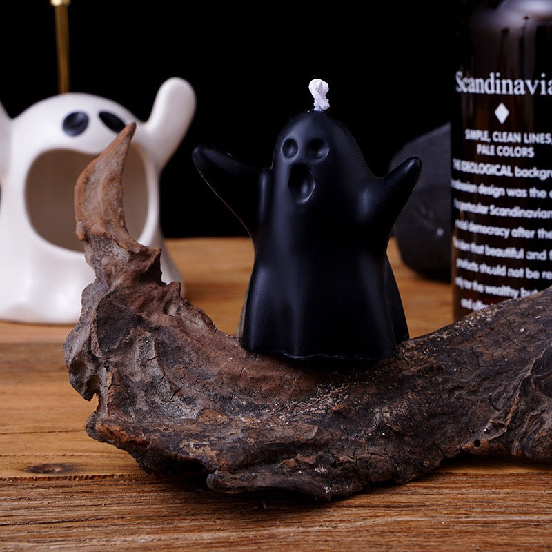 Halloween Ghost Scented Candles, Atmospheric Souvenirs, Holiday Gift Decorations, Smokeless Fragrance Candles