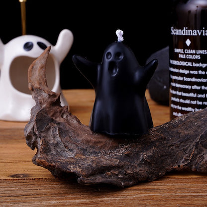 Halloween Ghost Scented Candles, Atmospheric Souvenirs, Holiday Gift Decorations, Smokeless Fragrance Candles