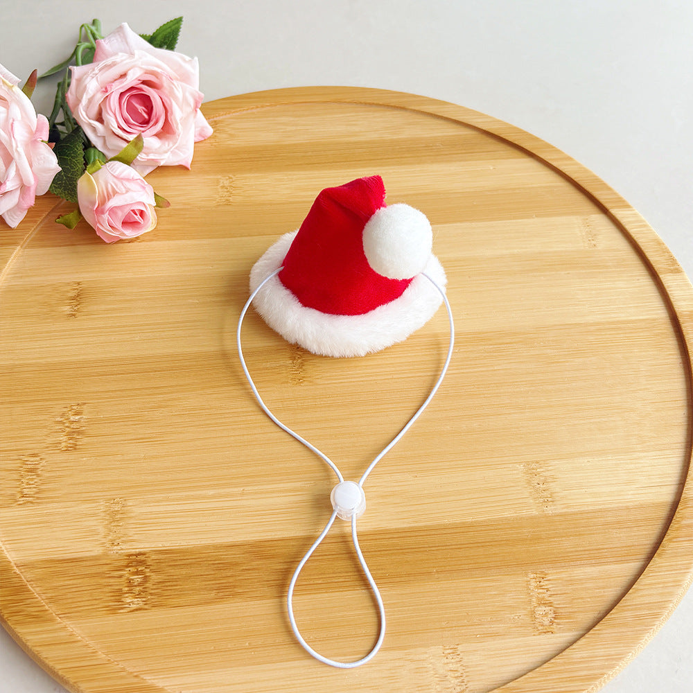 Pet Christmas Hats for Cats and Dogs, Headgear and Woolen Accessories