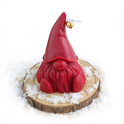 Christmas Scented Candles, Creative Santa Claus Holiday Fragrance-Shaped Candles, Souvenir Decorations