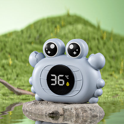 Baby Bath Thermometer – Digital Floating Water Temperature Monitor with 3-Color Alert