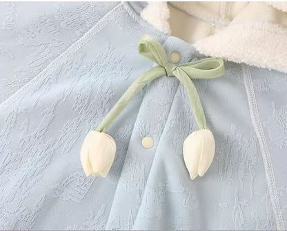 Cute Baby Cloak Outfit – Soft Cozy Jumpsuit for Newborns and Toddlers